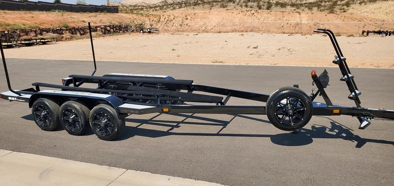 BUILT Nautique Series triple-axle boat trailer